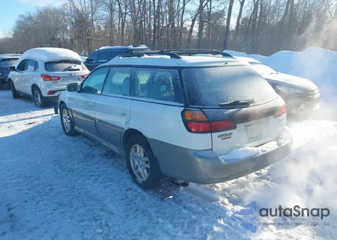 2001 Subaru Outback Limited z USA, uszkodzony, nr VIN 4S3BH686X16649008